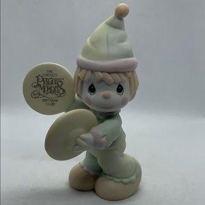 Vintage Precious Moments -Smile Is A Cymbal of Joy